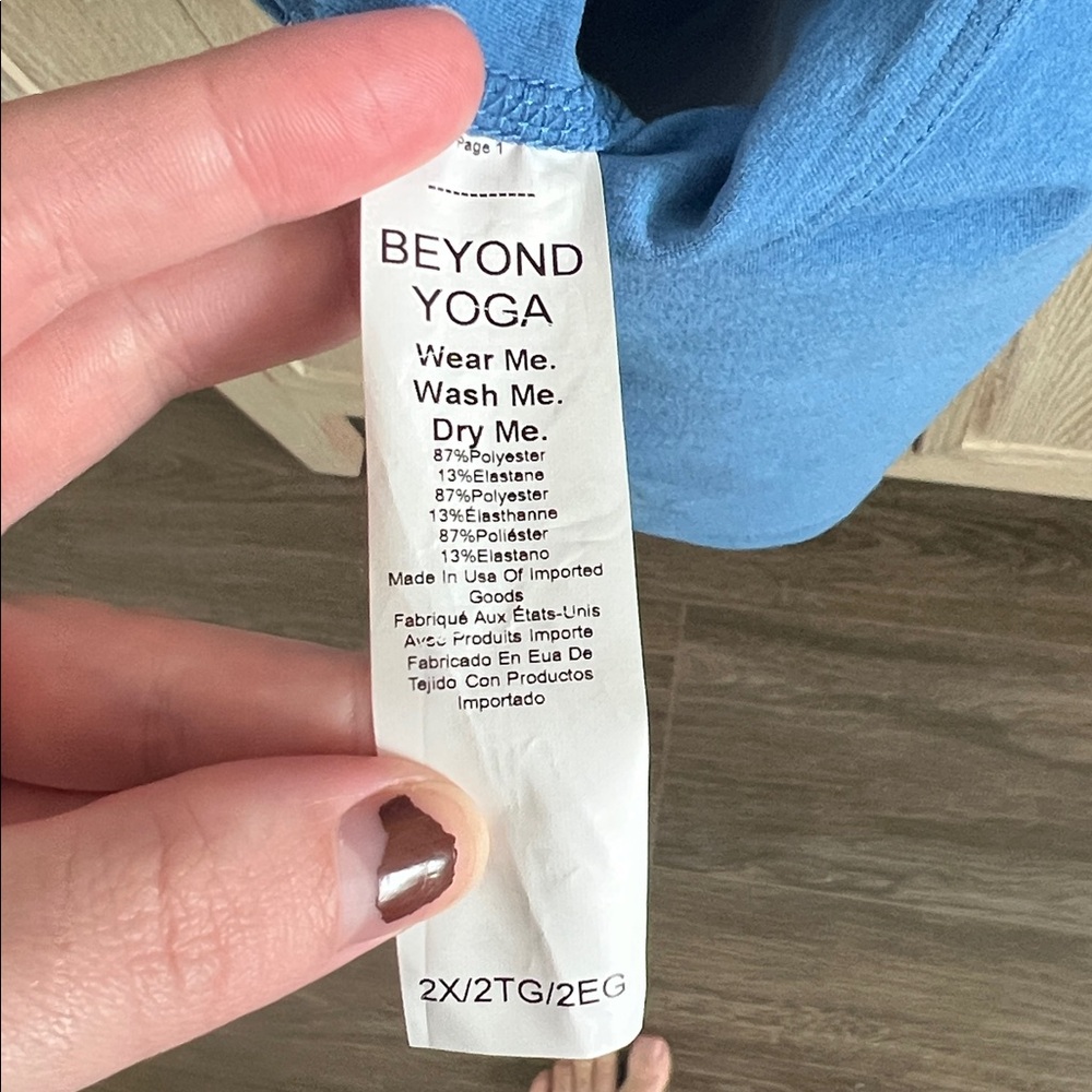 NEW Beyond Yoga Tank - Size 2X - Picture 6 of 6